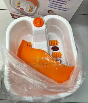 Foot Spa Bath Massager Used for Soaking and Massaging Feet.