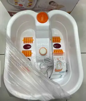 Foot Spa Bath Massager Used for Soaking and Massaging Feet.