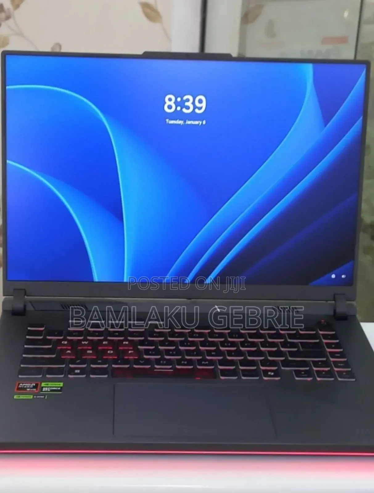 New Laptop Asus ROG Strix G16 G614 16GB AMD Ryzen 9 SSD 1T