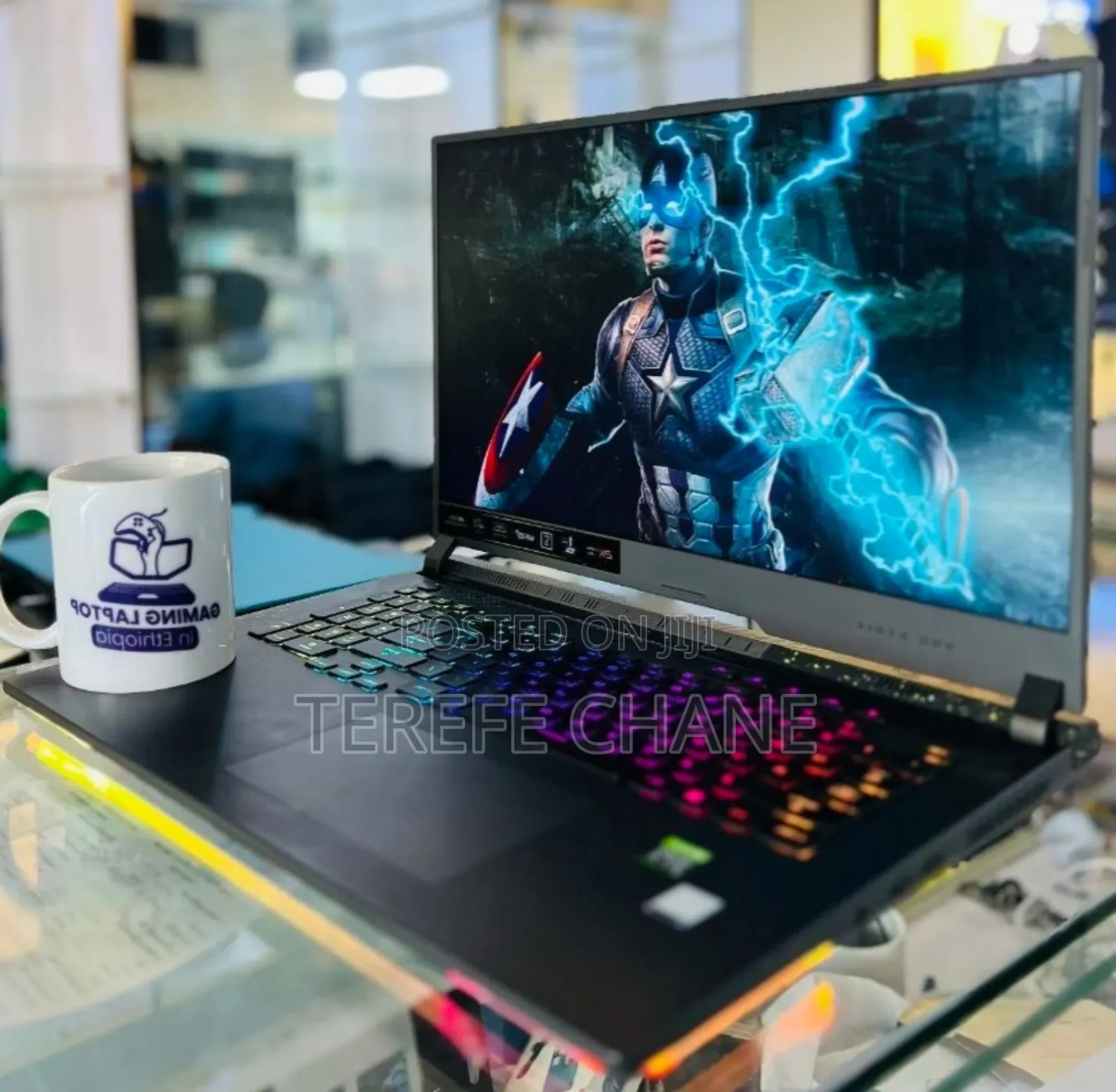 New Laptop Asus ROG Strix G15 16GB AMD Ryzen 7 SSD 512GB