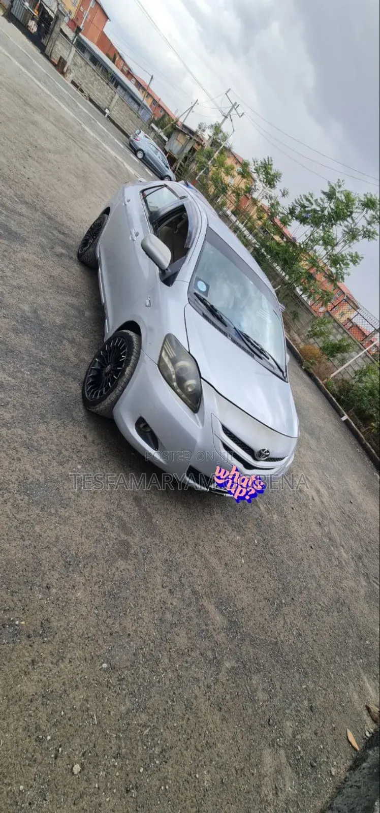 Toyota Yaris Sedan Automatic 2007 Silver