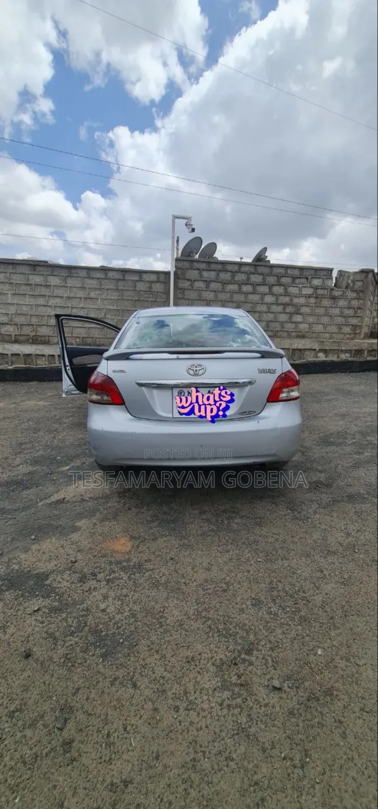 Toyota Yaris Sedan Automatic 2007 Silver