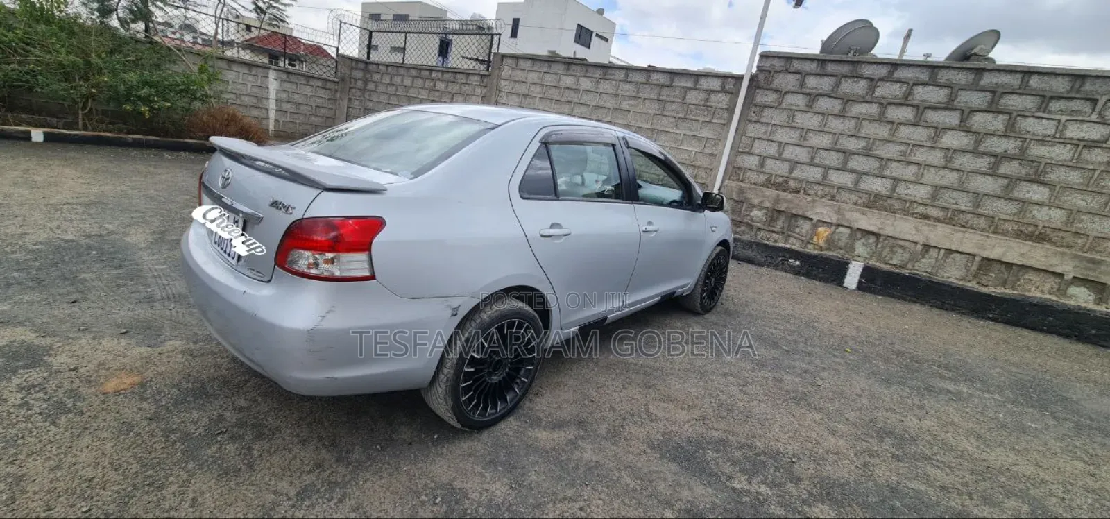 Toyota Yaris Sedan Automatic 2007 Silver