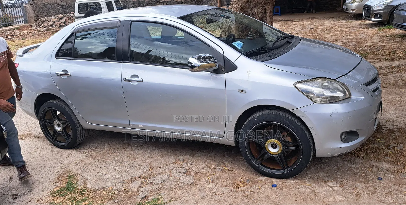 Toyota Yaris Sedan Automatic 2007 Silver
