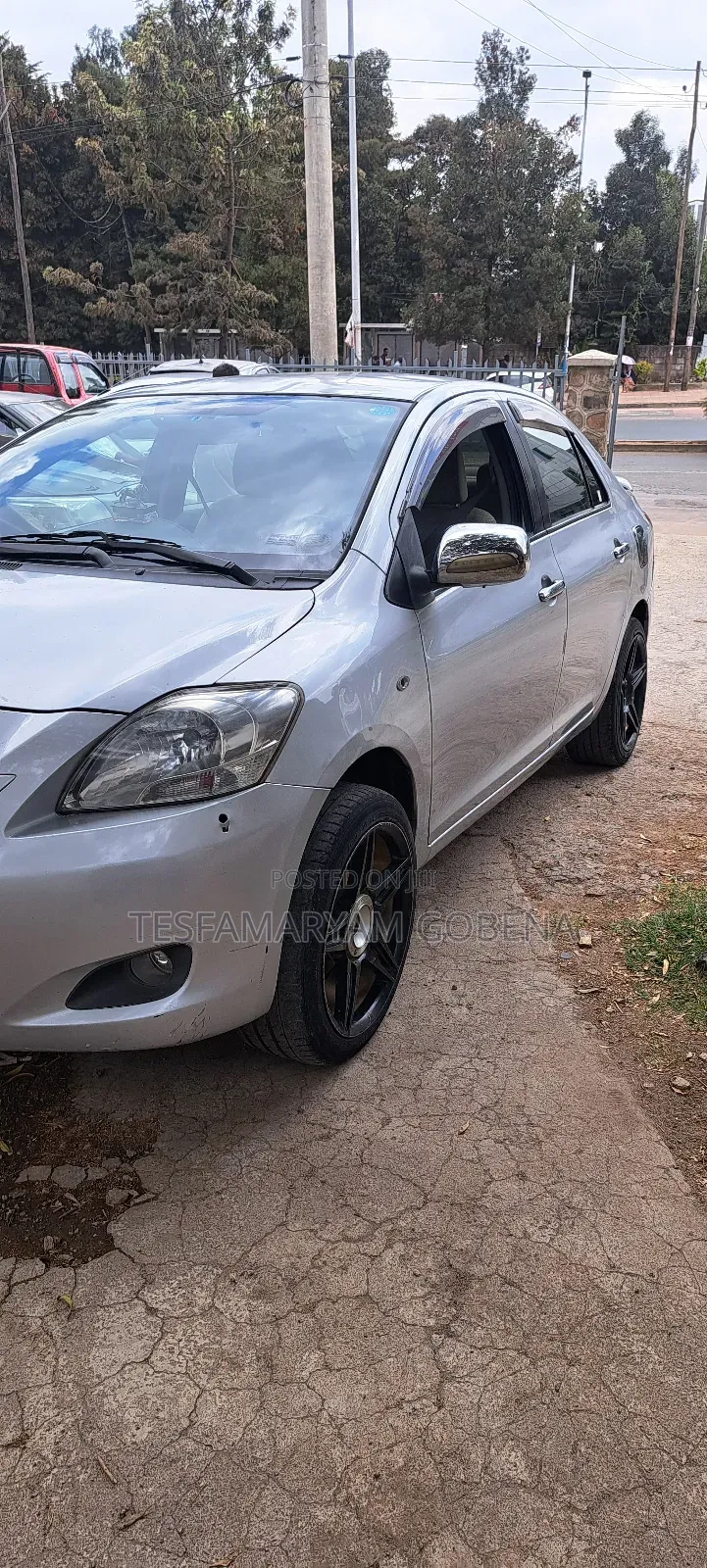 Toyota Yaris Sedan Automatic 2007 Silver