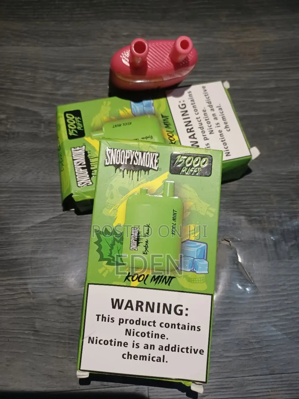 Snoopy Smoke Puff, 2 Tanks