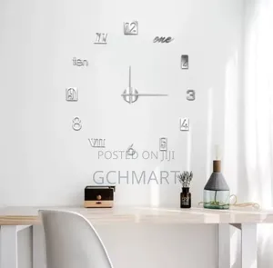 Wall Watch Creative Silent Wall Clock 3 D Decorative Clock Home Decor