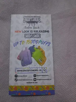 Snoopysmoke -- Kool Mint __ 30,000 Puff