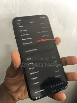 Apple iPhone 11 Pro Max 256 GB Black