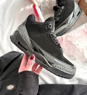 Jordan 3 Retro Vui Black Cat High Master Quality Shoes Made in Vietnam