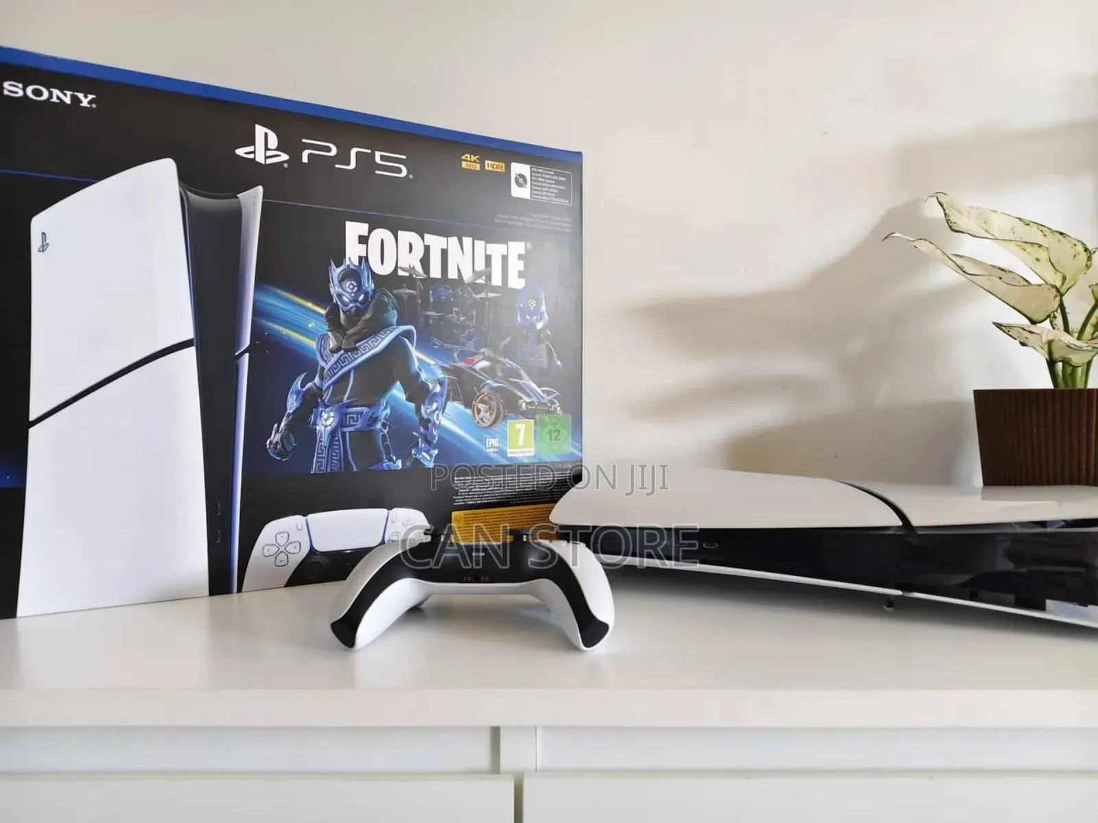 Playstation 5 Slim ዲጂታል With 1 Original Controller