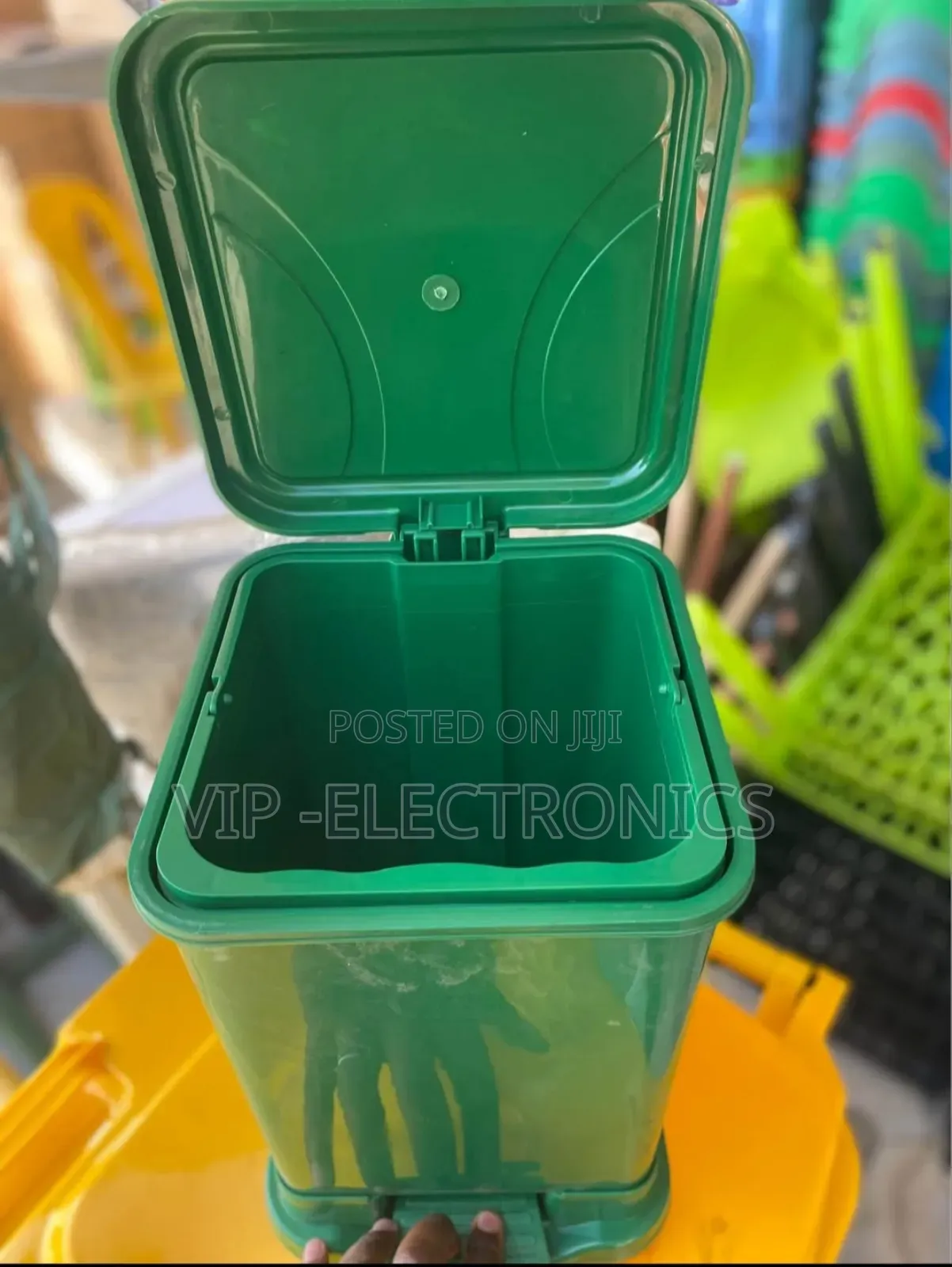 Original Garbage Trash Box Bin 8litet የቆሻሻ ማጠራቀሚያ ለቤት:ለሽንት:ቤት የሚሆኑ
