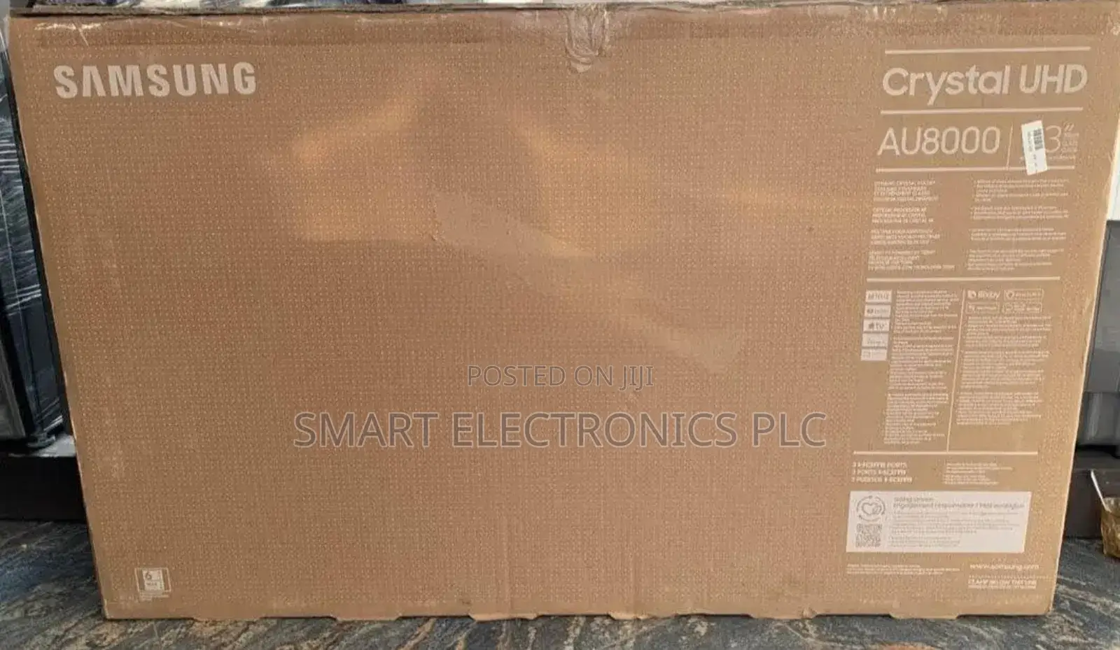 Samsung 43 Inch Au8000 Series Crystal Uhd Smart Tv.