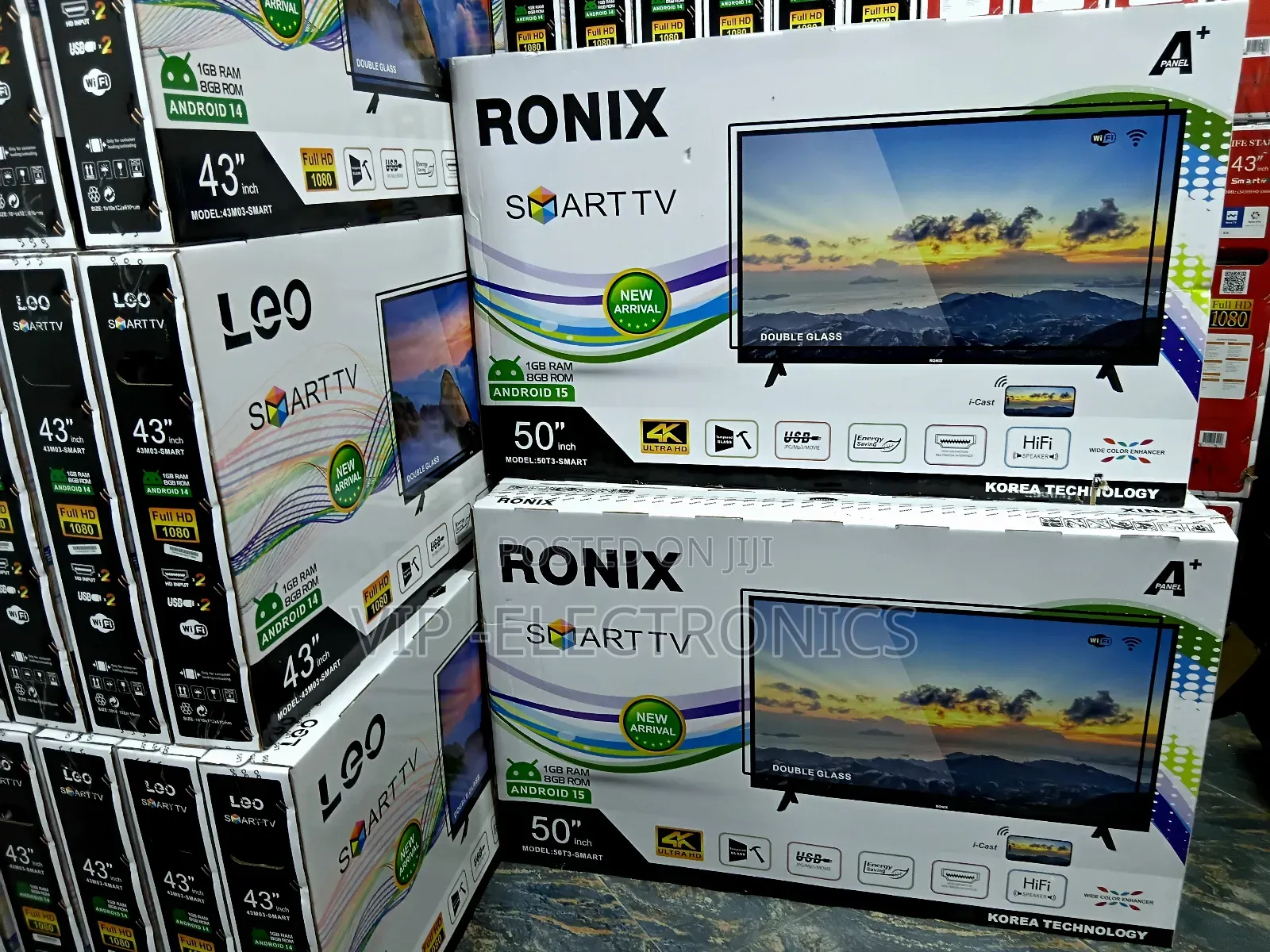 Ronix 50 Inch Smart Tv Ultra Hd Android 15 Ronix 50 Inch Tv