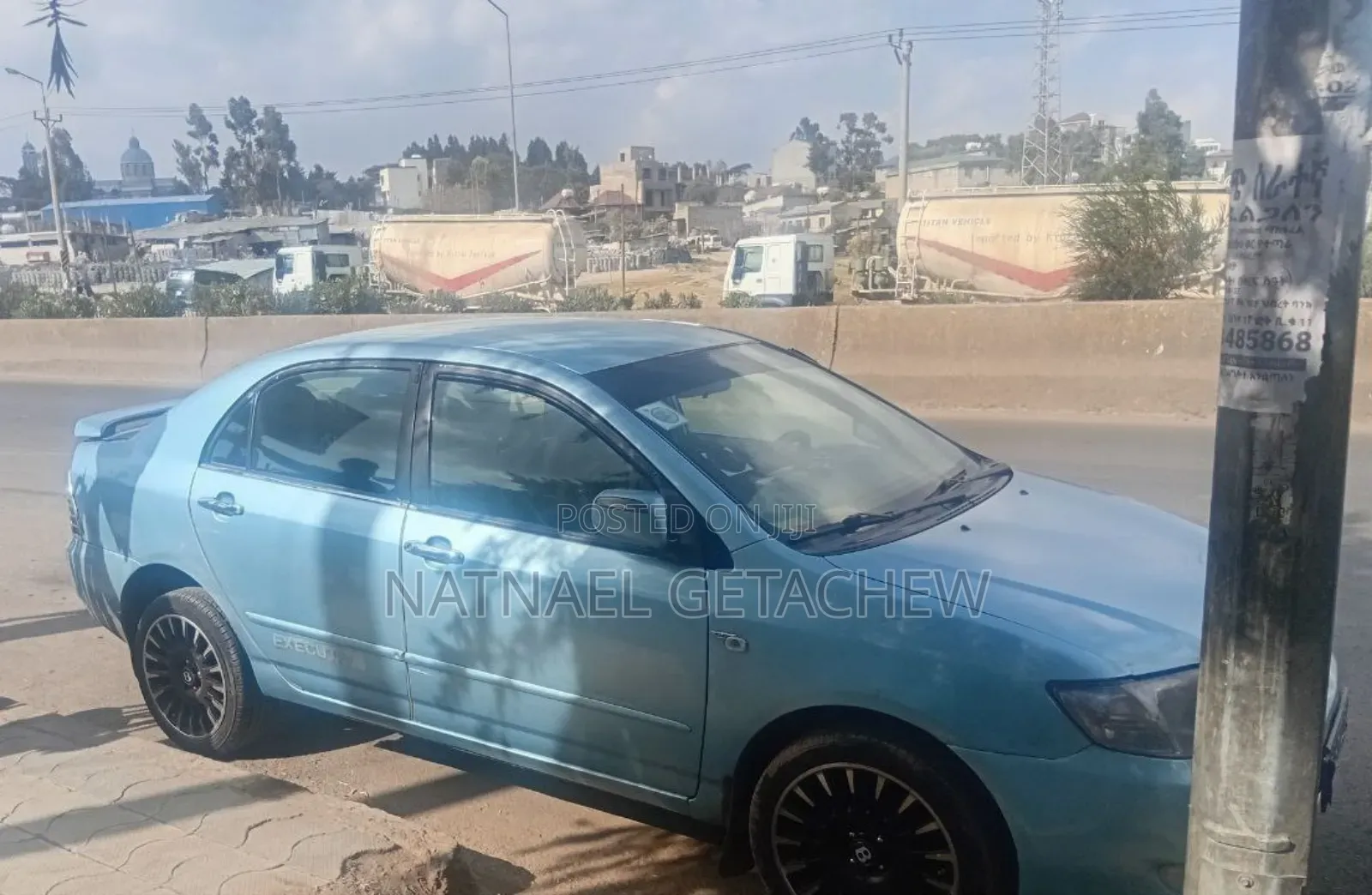 Toyota Corolla 2007 Blue