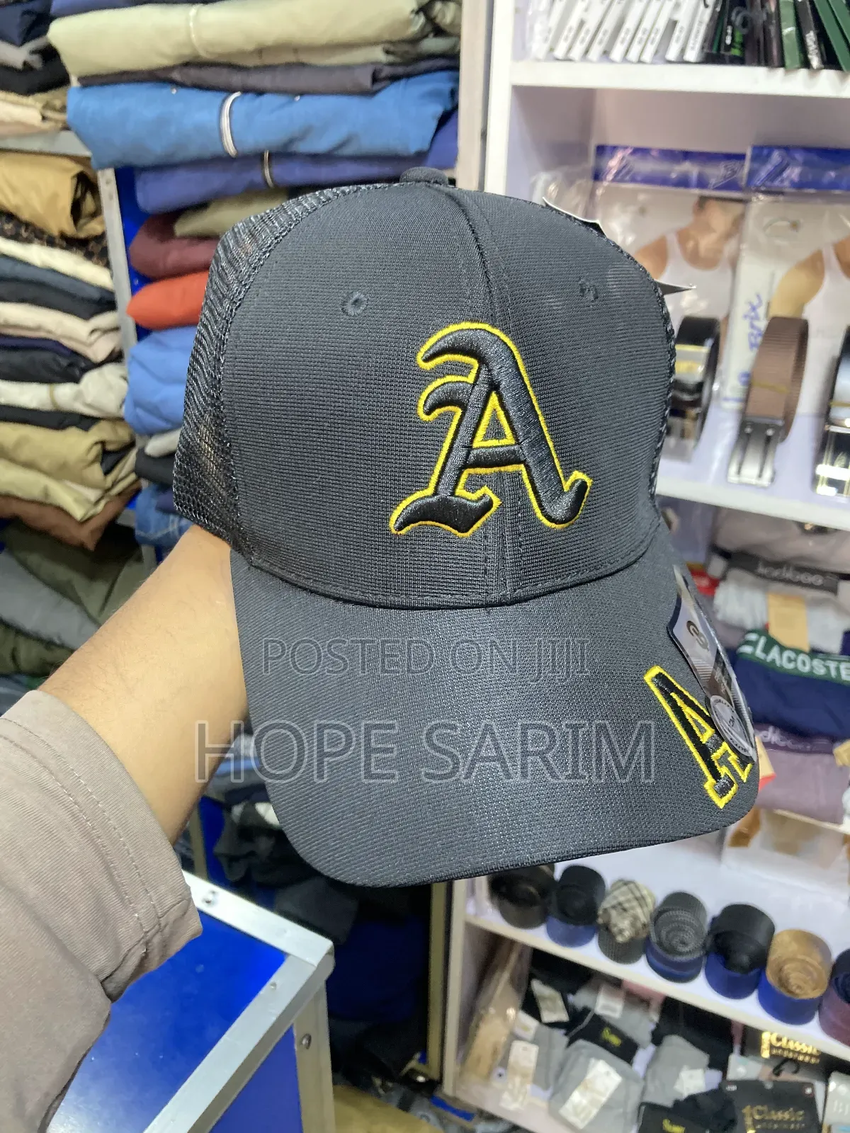 Unique "A" Logo Hat.
