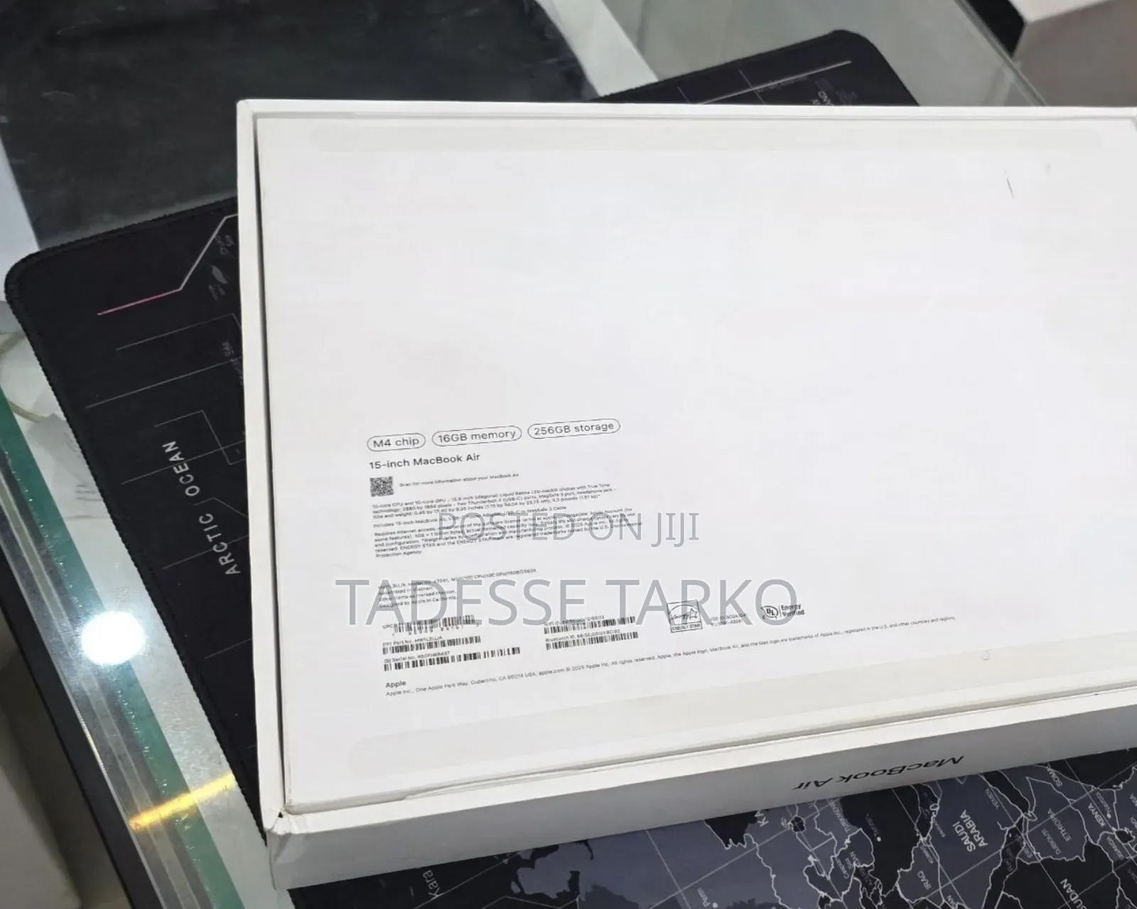 New Laptop Apple MacBook Air 2025 M4 15-inch 16GB Apple M4 SSD 256GB