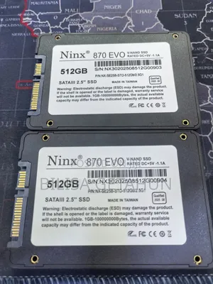 Ninx 870 Evo Sata SSD 512 Gb