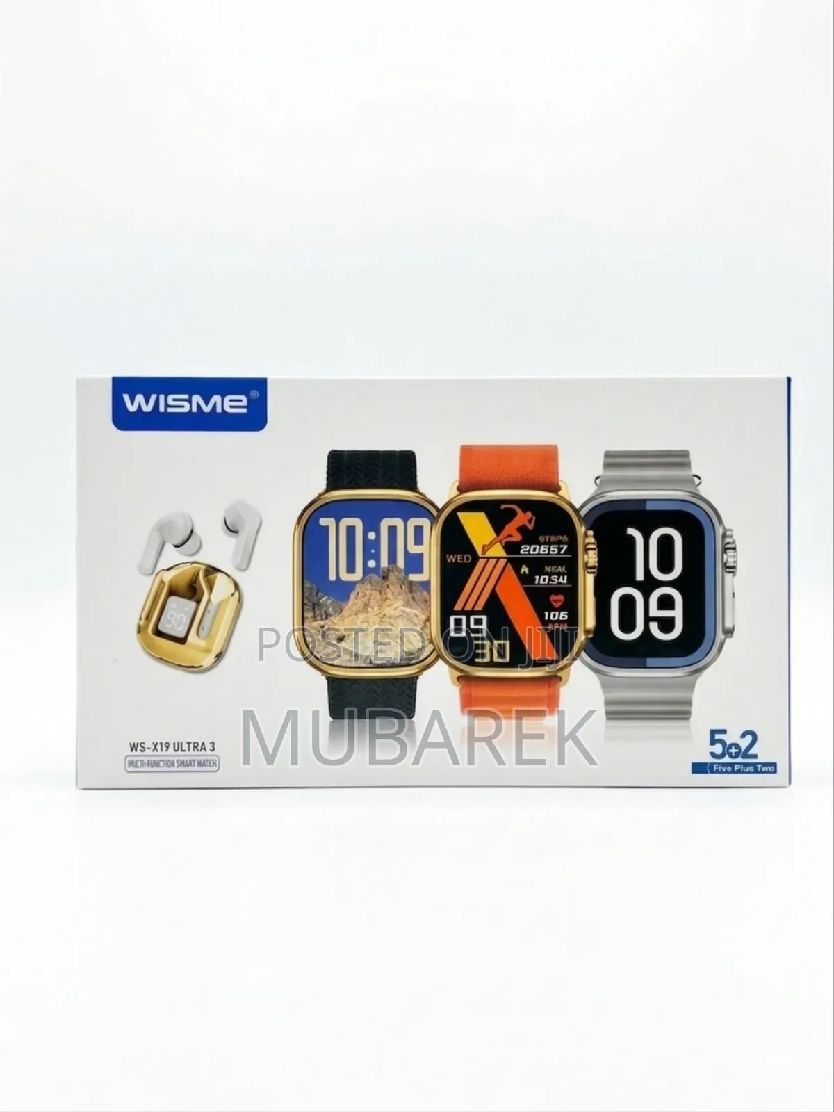 Ws-X19 Ultra 3: The All-in-One Wearable