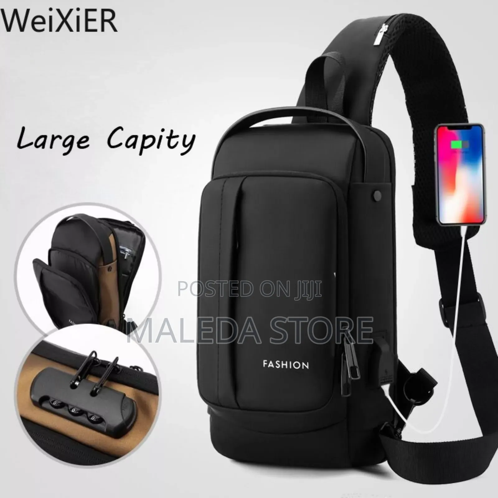 Multifunction Crossbody Bag