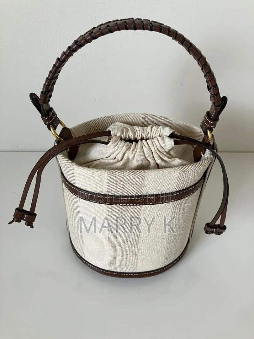 Canvas Bucket Bag