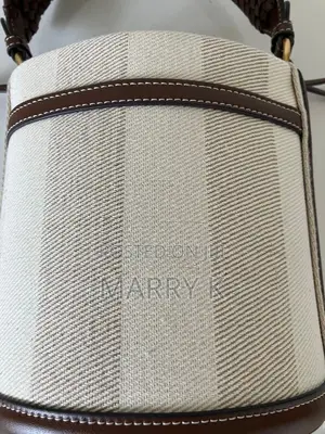 Canvas Bucket Bag