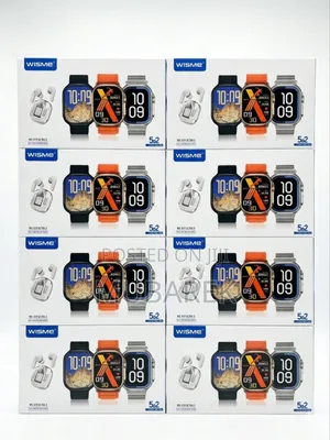Smartwatch Earbuds Combo: Wisme Ultra 3