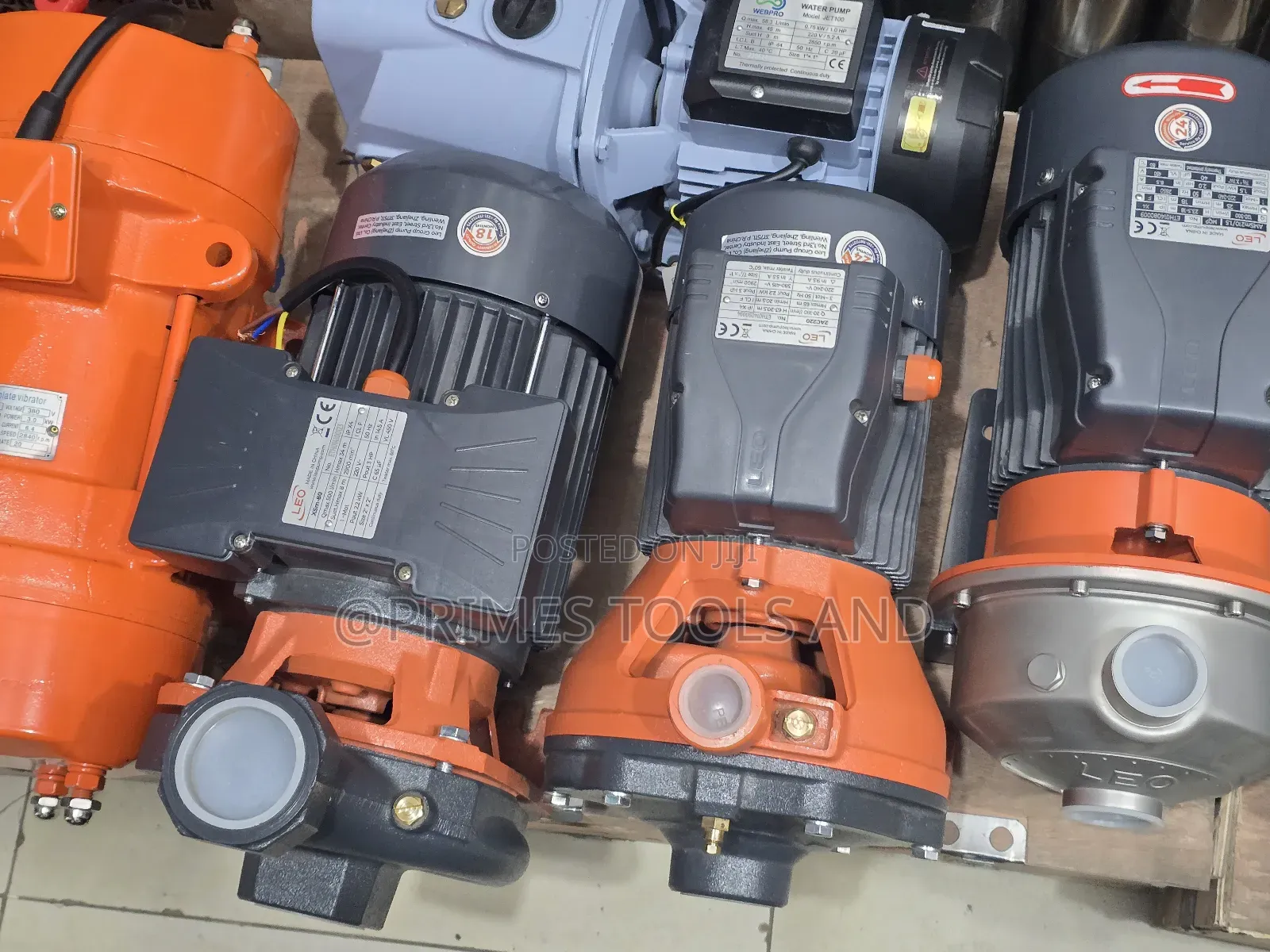 Leo 3hp Surface Water Pump Price in Ethiopia