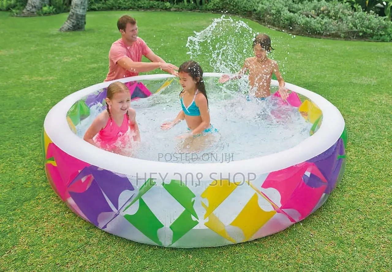 Intexs Kids Pool የልጆች መዋኛ ገንዳ 2.29mx56cm/90"x22"