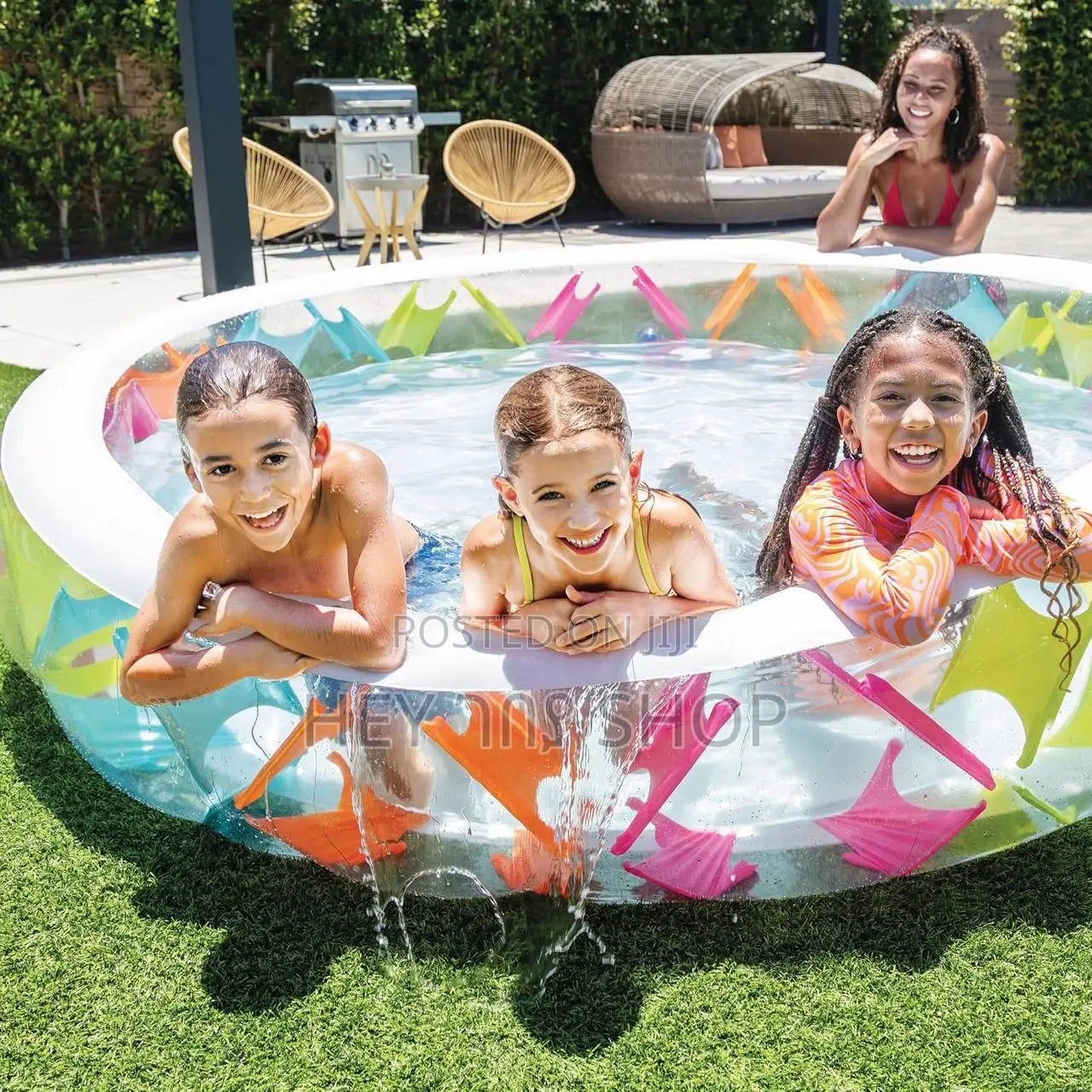 Intexs Kids Pool የልጆች መዋኛ ገንዳ 2.29mx56cm/90"x22"