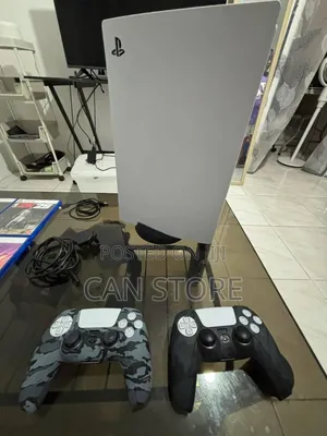 Ps5 Fat Model With Disk Drive and Two Joystick
