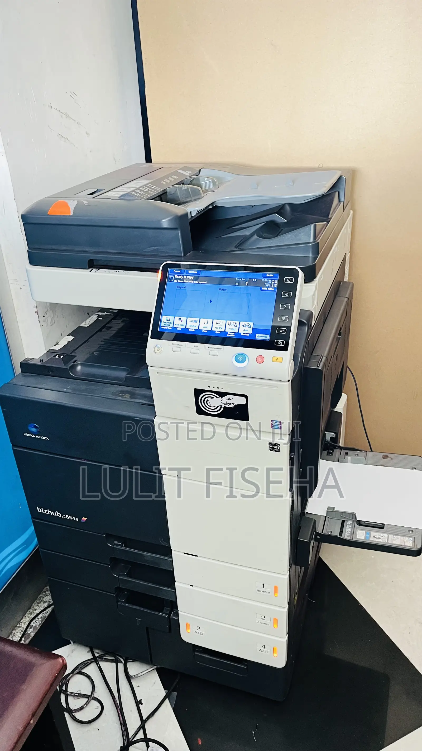 Konica Minolta Bizhub C654e – Color Printer (Excellent Condition)