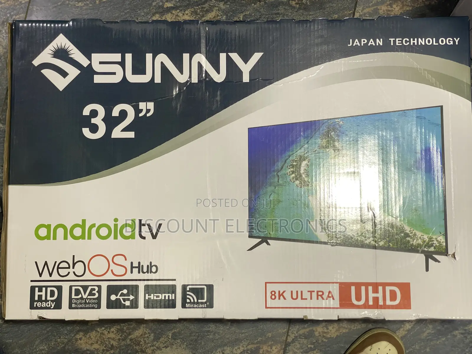 Sunny 32”Led Japan Technology Non Smart Television