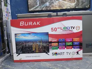 Burak 50-Inch Smart Led Tv Featuring Double Glass Construction Korean