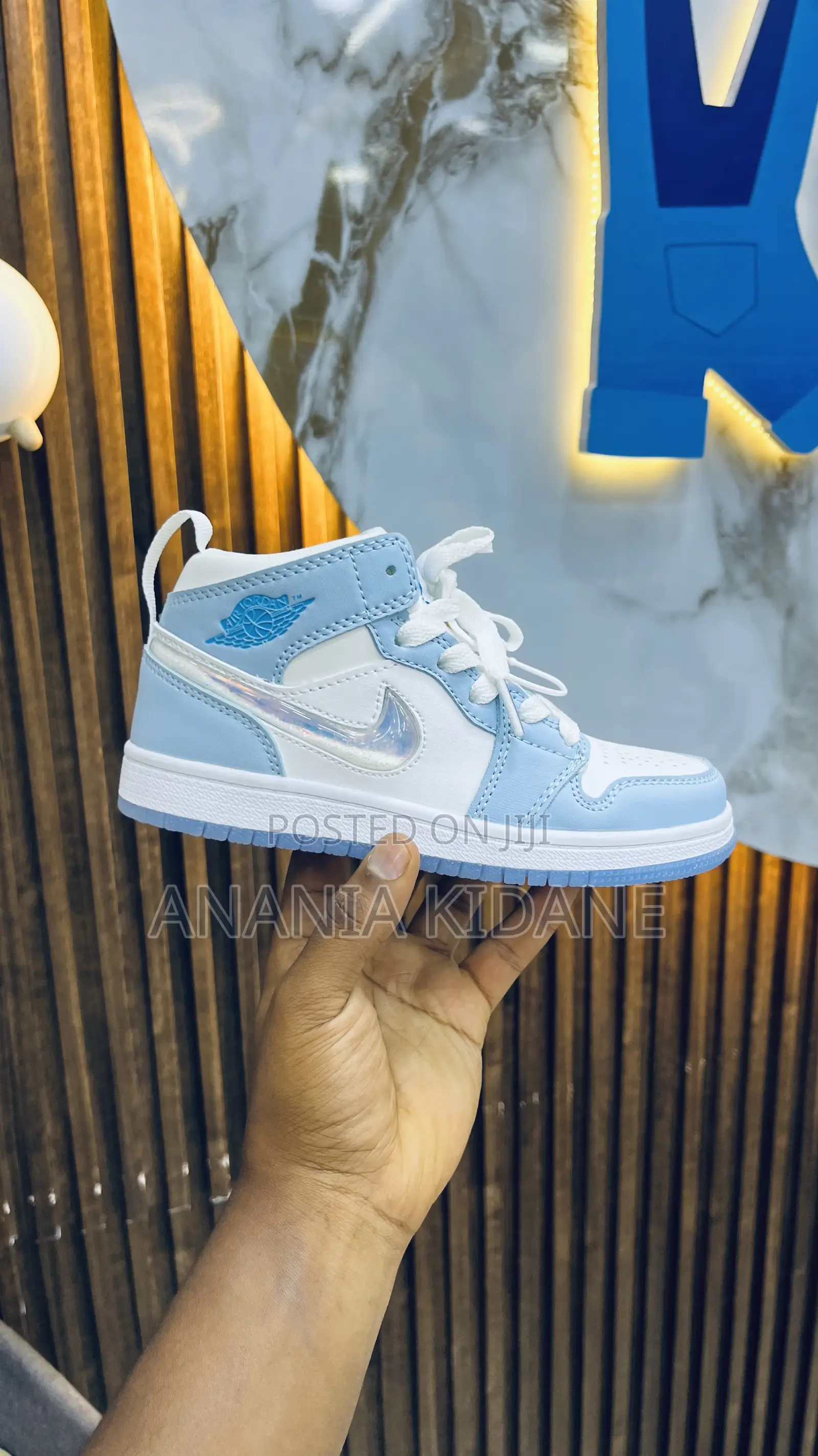 Light Blue Air Jordan
