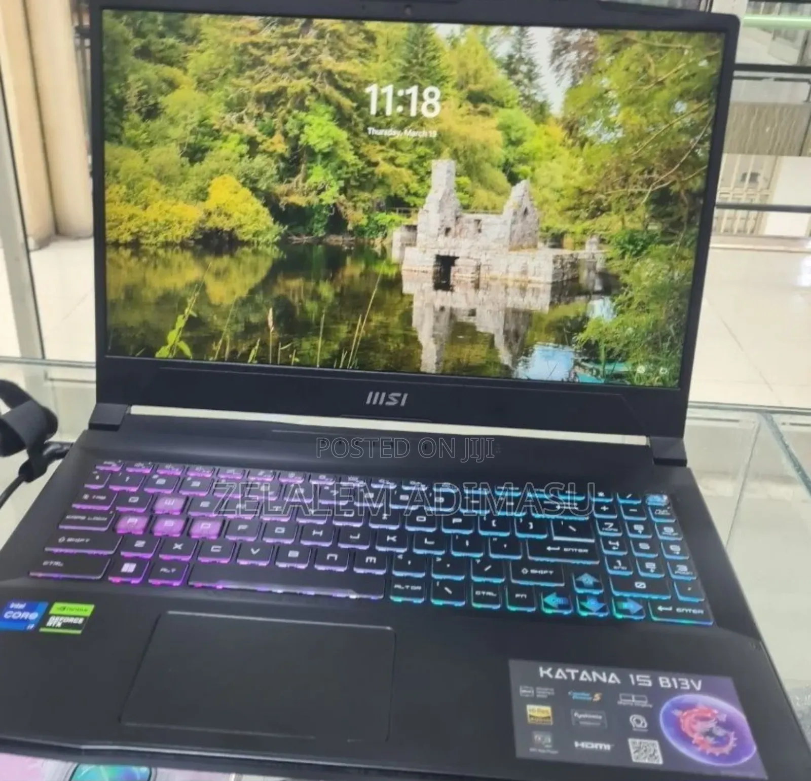 New Laptop MSI Katana 15 16GB Intel Core i7 SSD 1T
