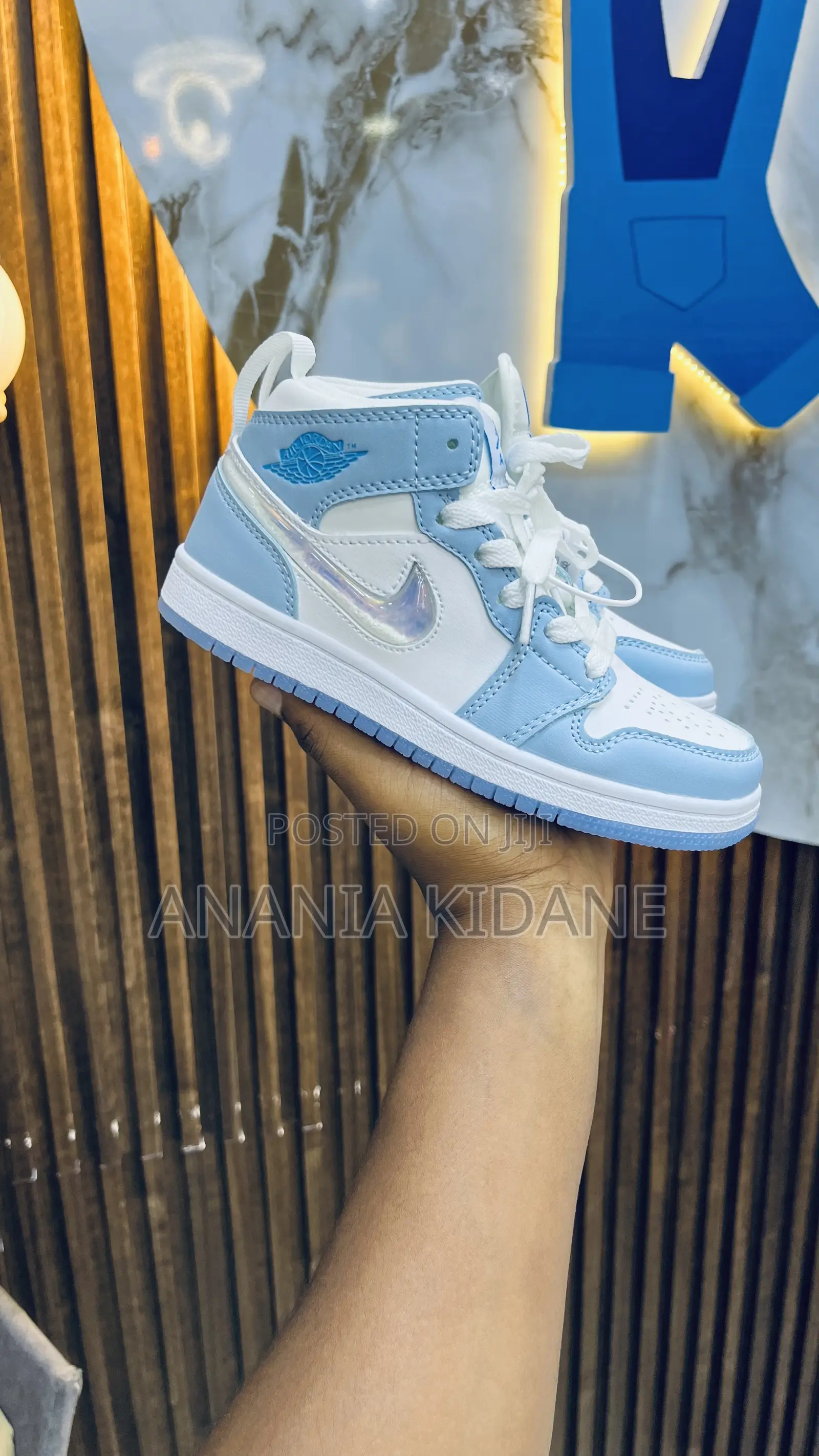 Light Blue Air Jordan