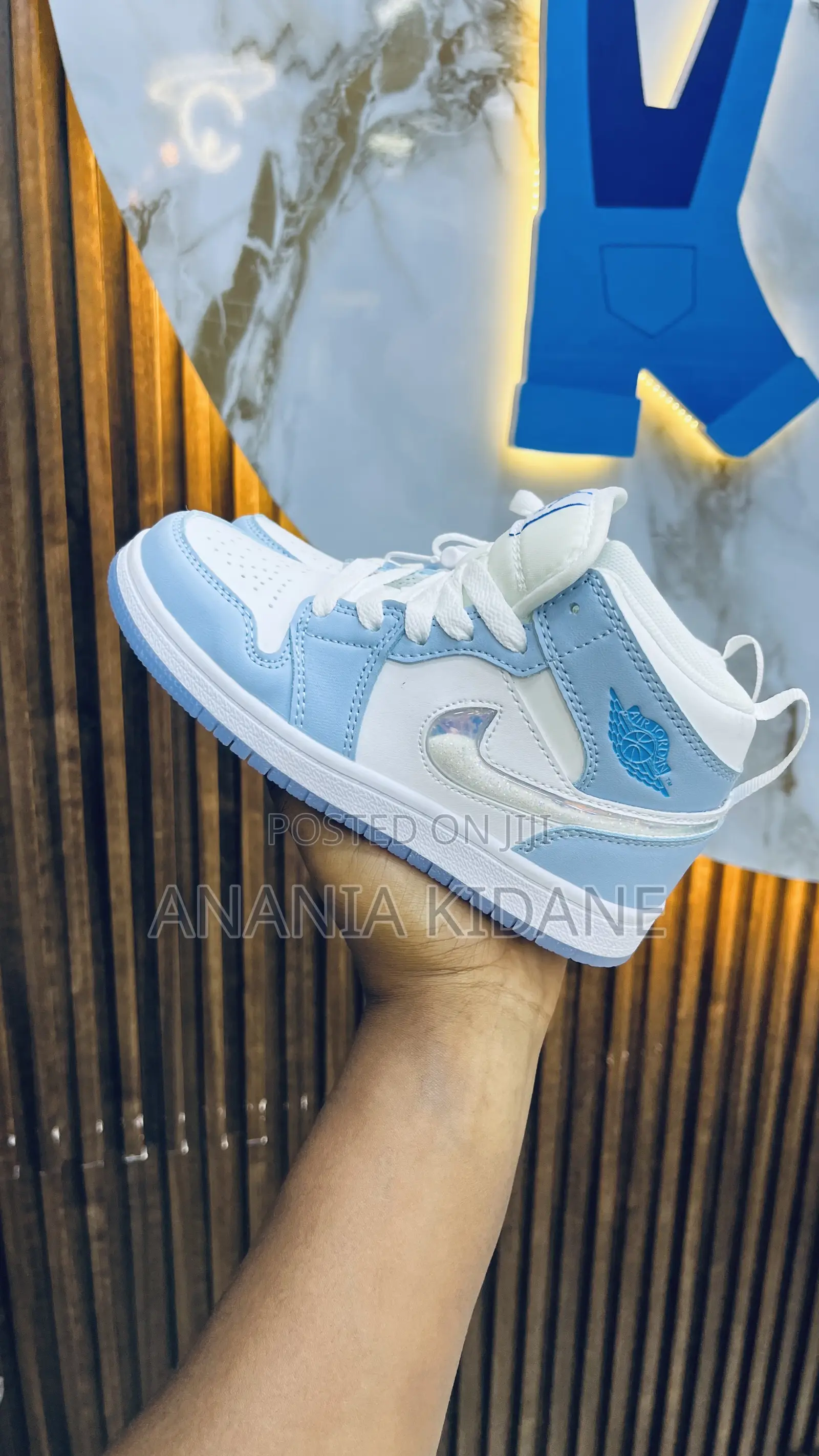 Light Blue Air Jordan