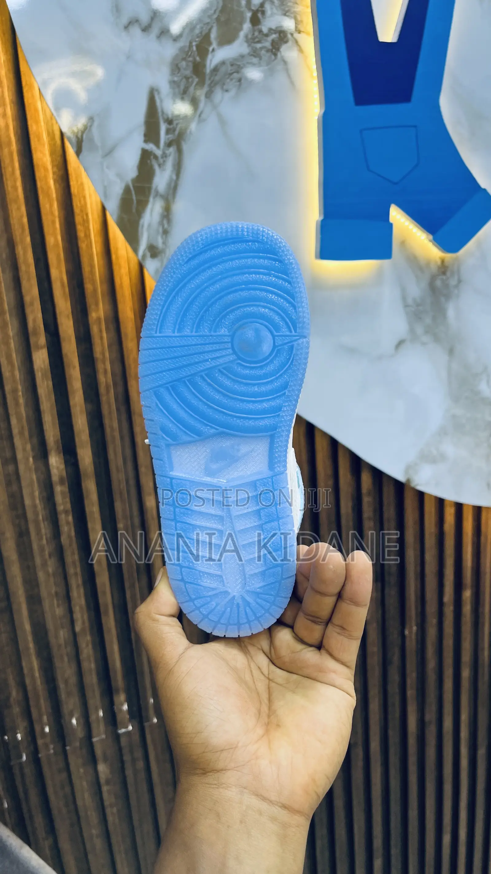 Light Blue Air Jordan