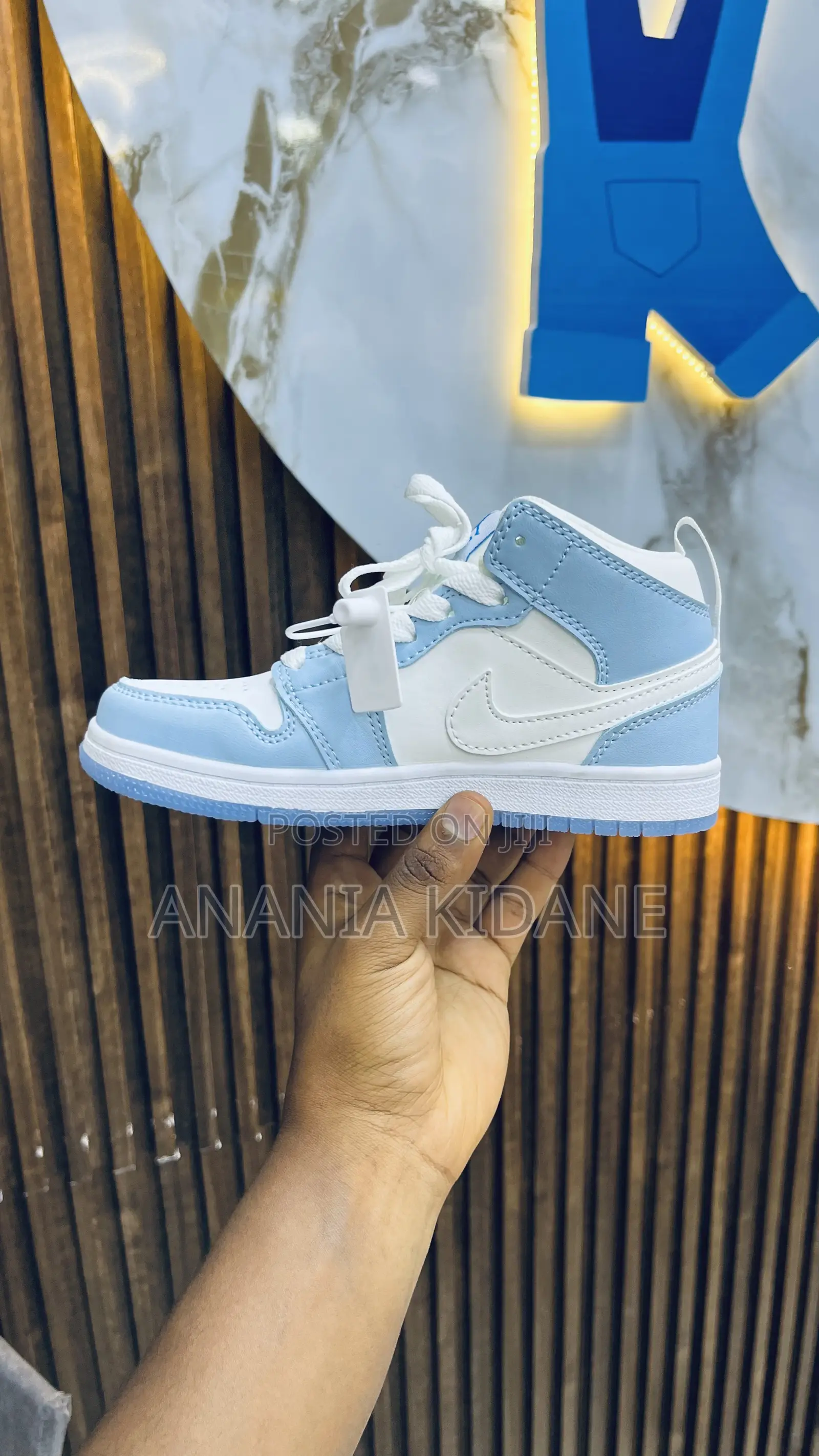 Light Blue Air Jordan