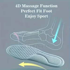 1pair Unisex Orthopedic Memory Foam Insoles
