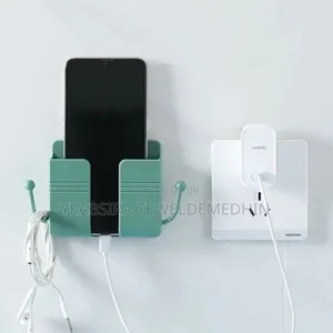 Wall Mounted Phone Holder Charging Stand