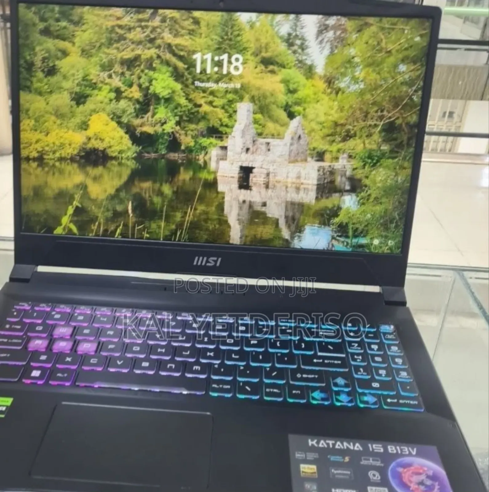 New Laptop MSI Katana 15 16GB Intel Core i7 SSD 1T