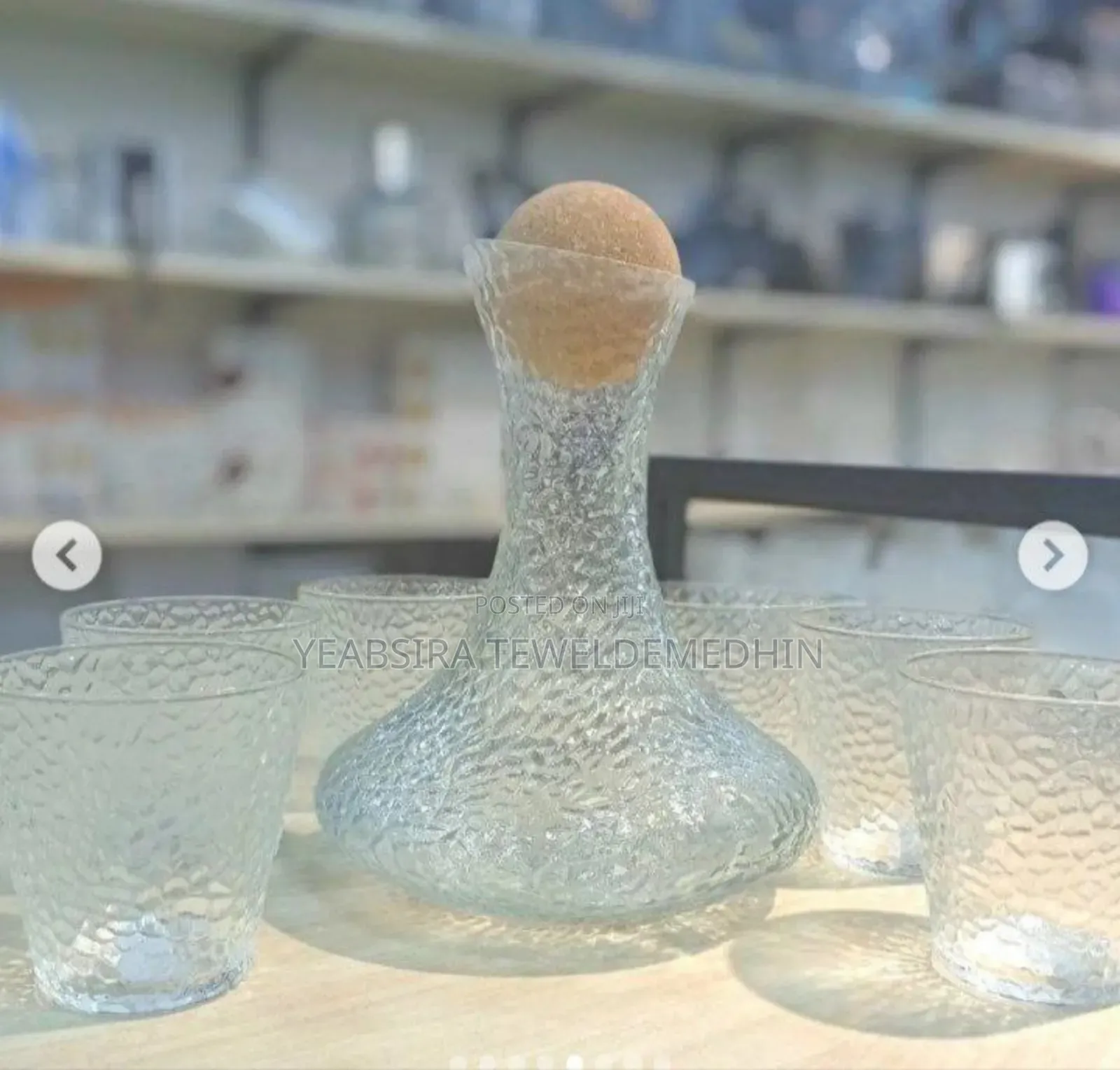 7pcs Water Glass Set