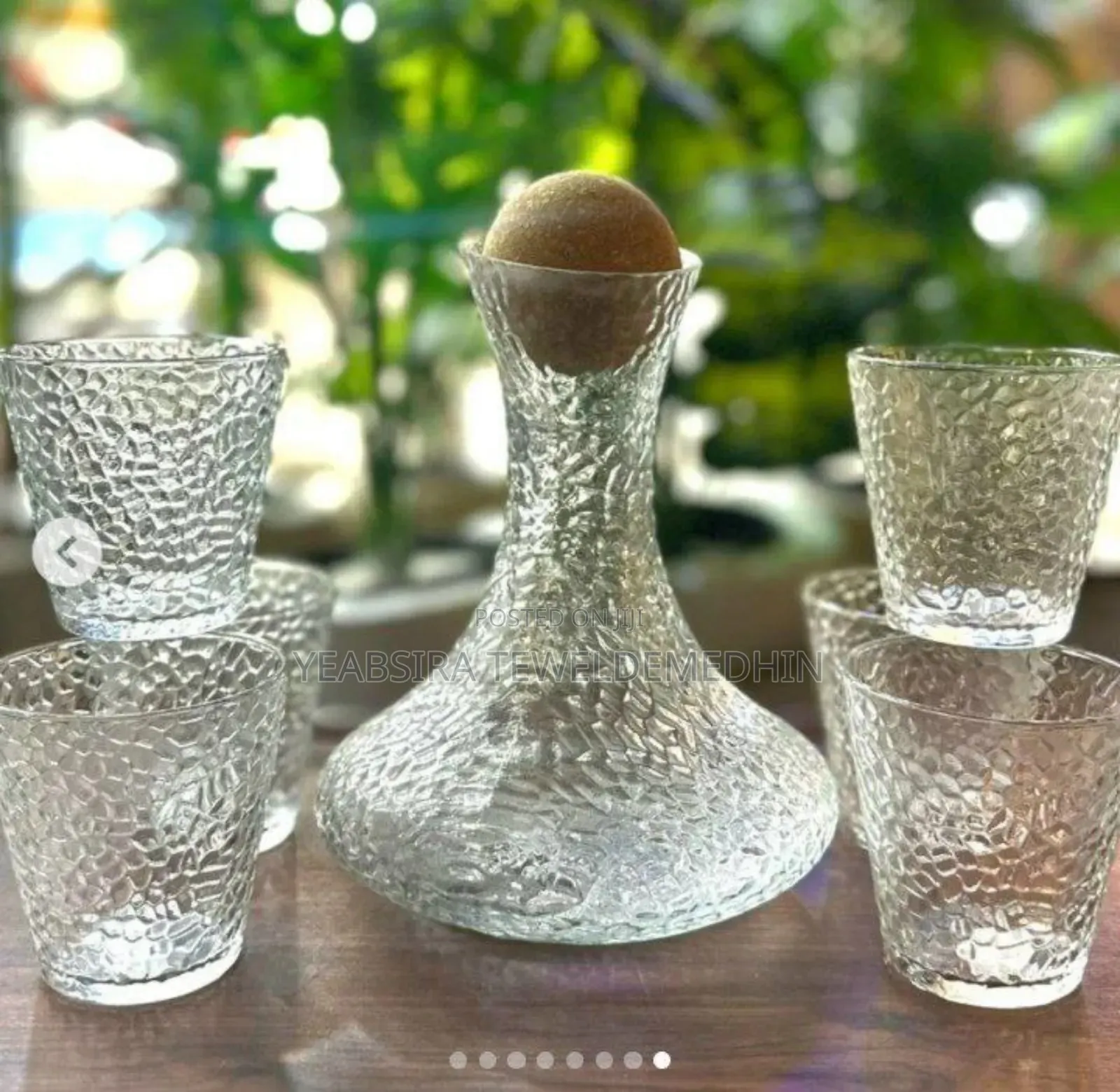 7pcs Water Glass Set