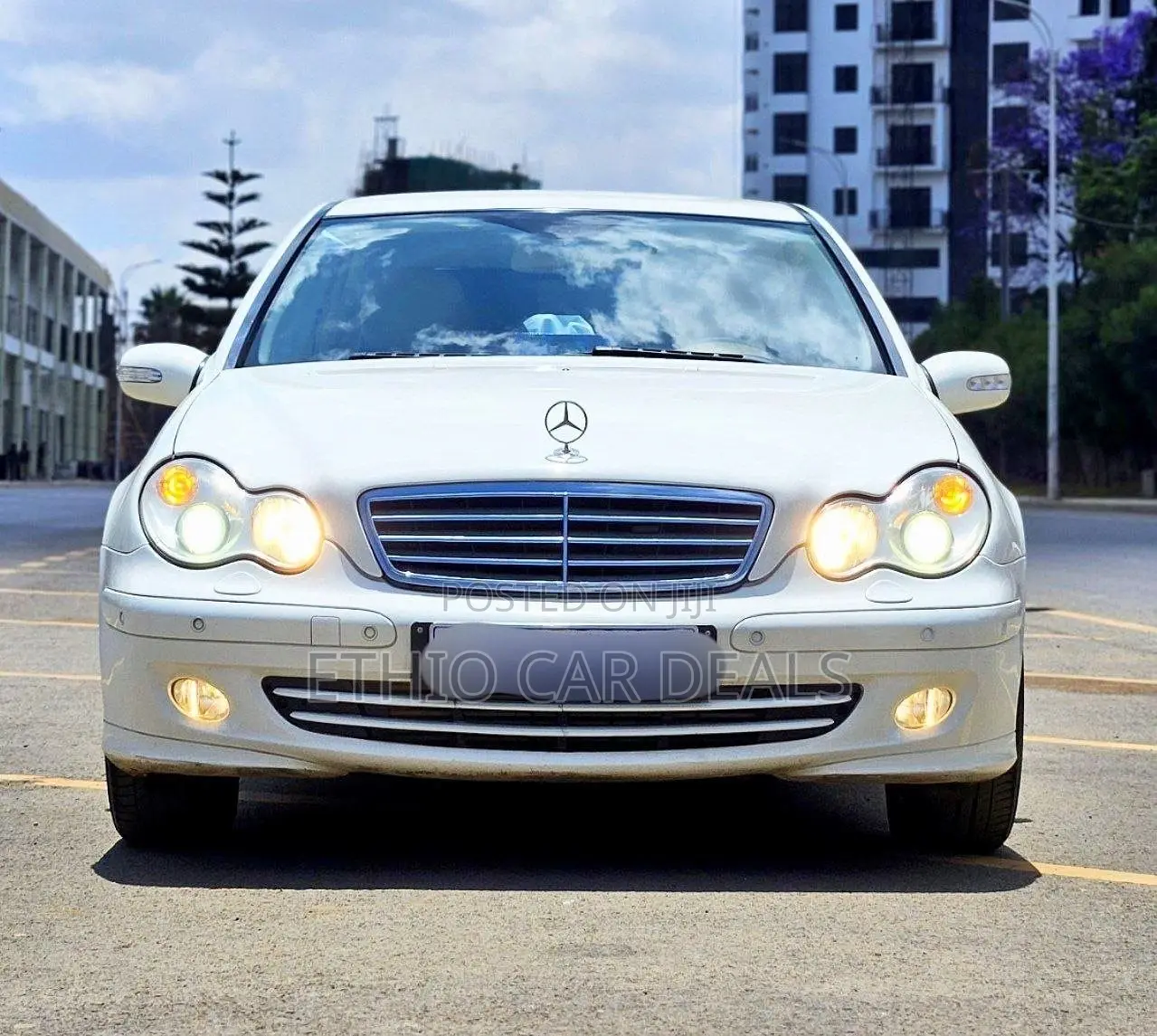 Mercedes-Benz C200 2008 White
