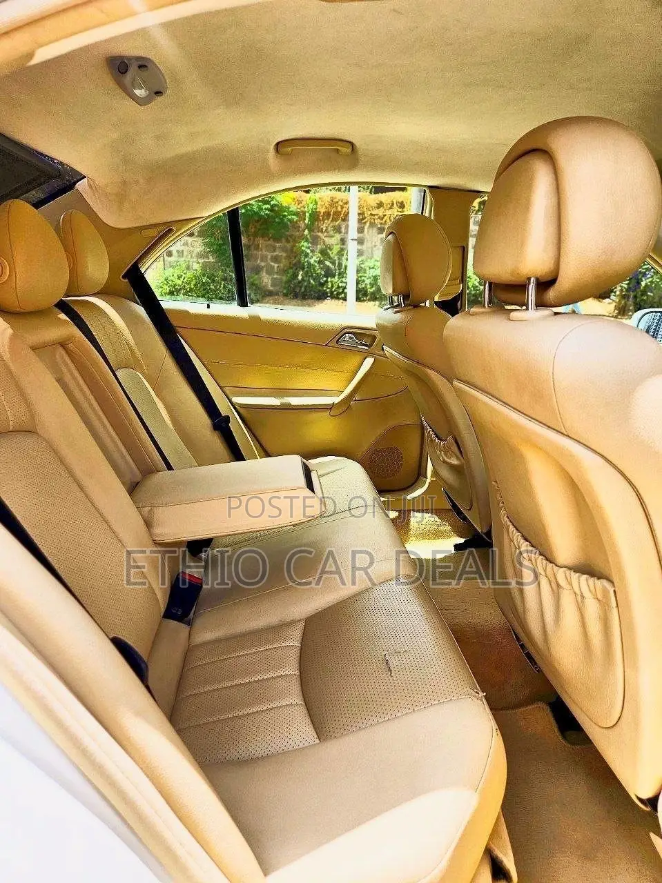 Mercedes-Benz C200 2008 White