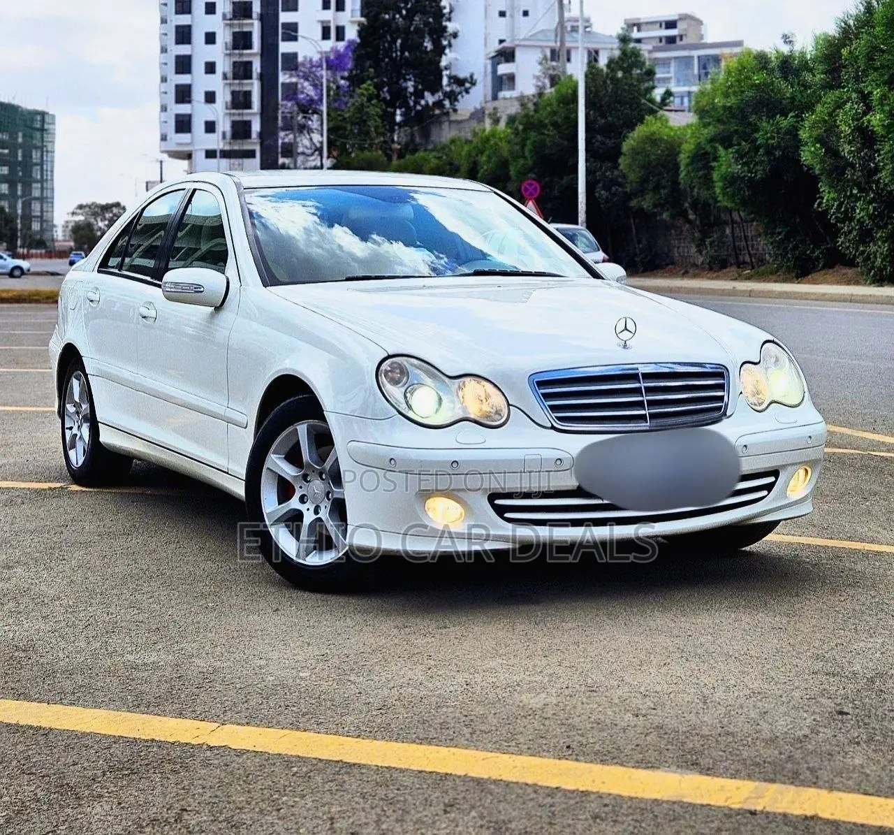 Mercedes-Benz C200 2008 White