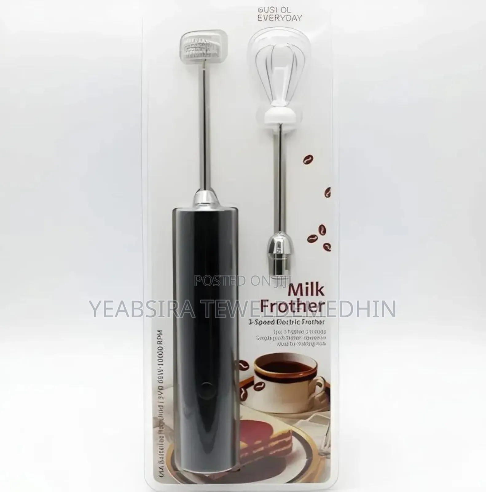 Handheld Electric Milk Frother and Whisk