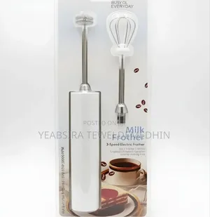 Handheld Electric Milk Frother and Whisk